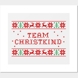 Team Christkind - funny christmas design Posters and Art